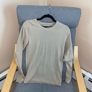 Banana Republic beige, lightweight sweatshirt, extra small, unisex